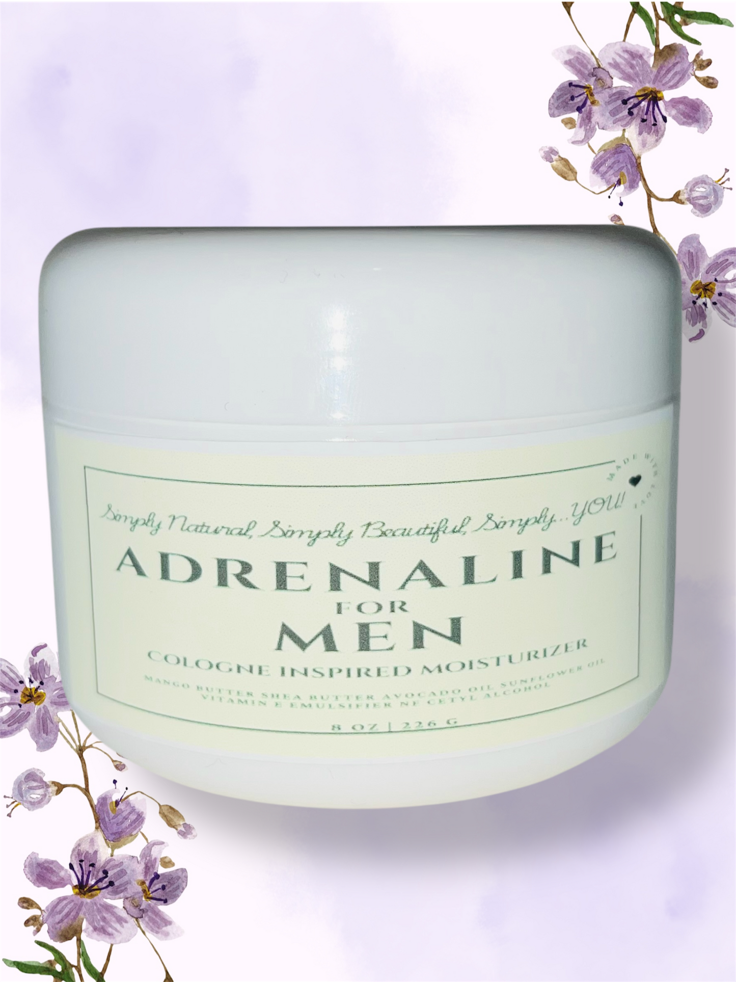 Adrenaline Body Cream for Men