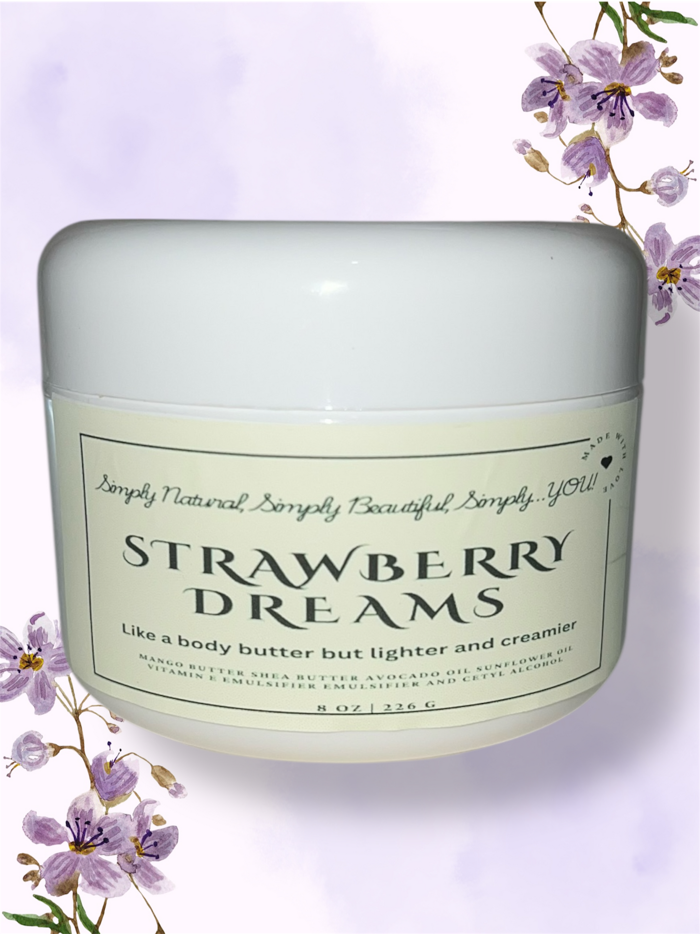 Strawberry Dreams Body Cream