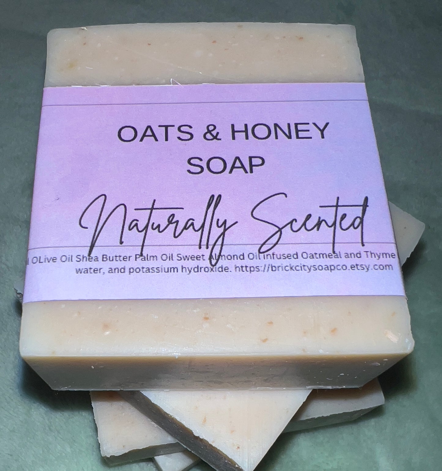 Oatmeal+Honey Bar Soap
