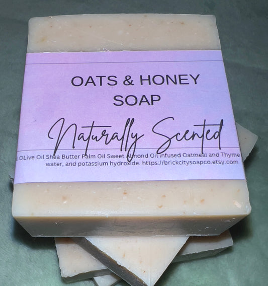 Oatmeal+Honey Bar Soap