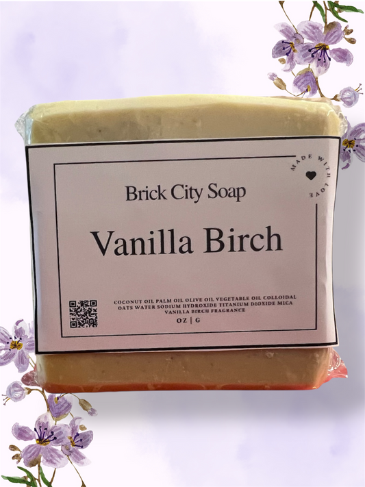 Vanilla+Birch Bar Soap