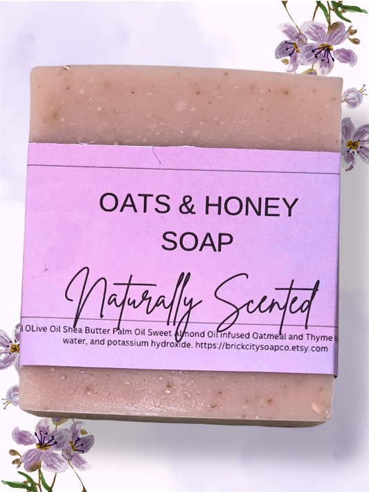 Oatmeal+Honey Bar Soap